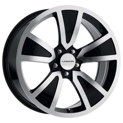 Vision 326 Shaker 20x10 5x114.3 35 ET 71.5 CB Gloss Black Machined Face (V326-2165GBMF35)