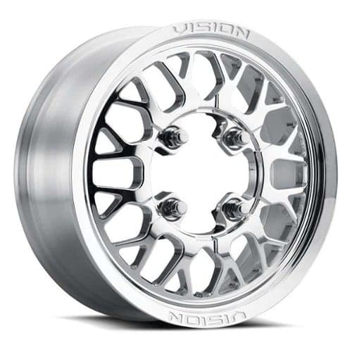 Vision 346 Storm ATV 15x6 4x136 50.6 ET 110.5 CB Polished (346-156136P55)