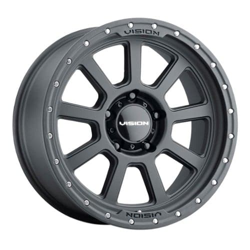 Vision 350 Ojos 17x9 5x127 -12 ET 78.1 CB Satin Black (350-7973SB-12)