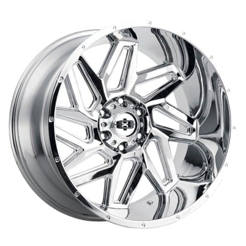 Vision 361 Spyder 22x14 6x139.7 -76 ET 106.2 CB Chrome (361-22483C-76)