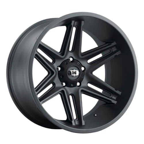 Vision 363 Razor 24x12 6x135 -51 ET 87.1 CB Satin Black (363-24236SB-51)