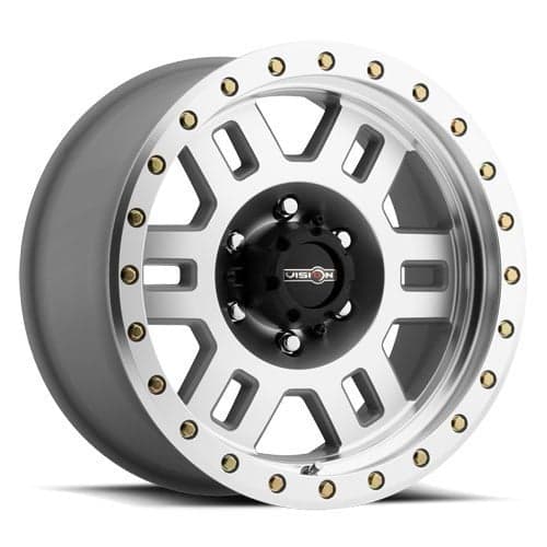 Vision 398 Manx 17x8.5 6x139.7 0 ET 106.2 CB Machined (398-7883ACMF0)