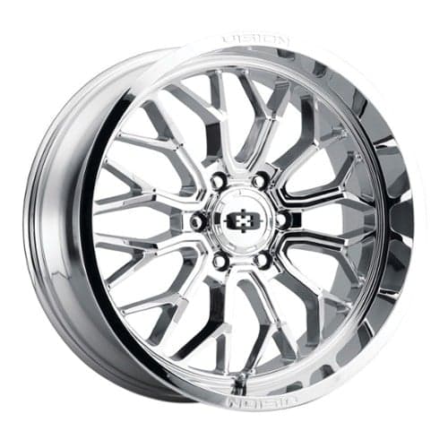 Vision 402 Riot 24x12 6x139.7 -51 ET 106.2 CB Chrome (402-24283C-51)