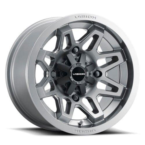 Vision 416 Se7en UTV 12x7 4x110 3 ET 86 CB Gunmetal (416-127110GM4)