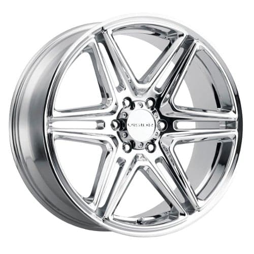 Vision 476 Wedge 20x9 6x132 30 ET 74.5 CB Chrome (476-2924C30)