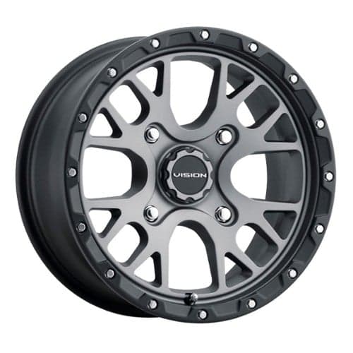 Vision 545 Rocker 15x7 4x156 13 ET 131.1 CB Satin Gray (545-157156SGBL44)