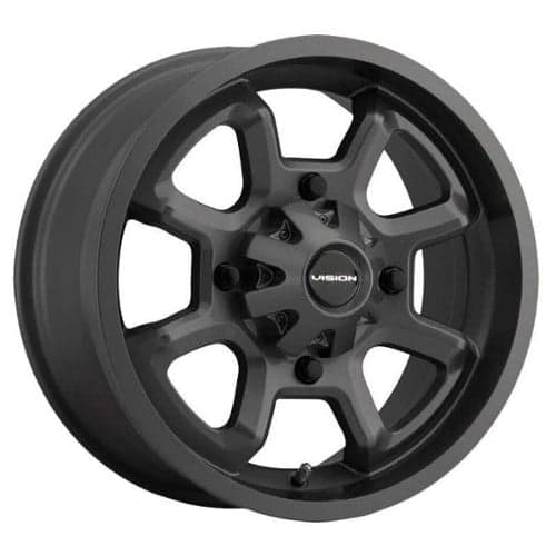 Vision 415 Bomb ATV 12x7 4x110 3 ET 86 CB Matte Black (415-127110MB4)