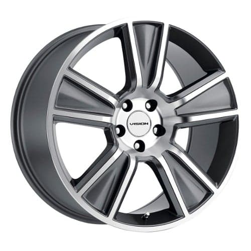 Vision V223 Stunner 20x11 5x120 40 ET 67.1 CB Anthracite Machined Face (V223-20112AMF40)