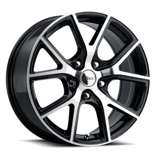 Voxx Lumi 17x8 5x115 20 ET 71.6 CB Gloss Black Machined Face (LMI780511520GBMF)