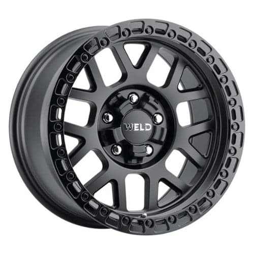 Weld Off-Road Cinch W104 17x8.5 5x110/5x127 38 ET 71.5 CB Satin Black / Gloss Black (W10478532625)