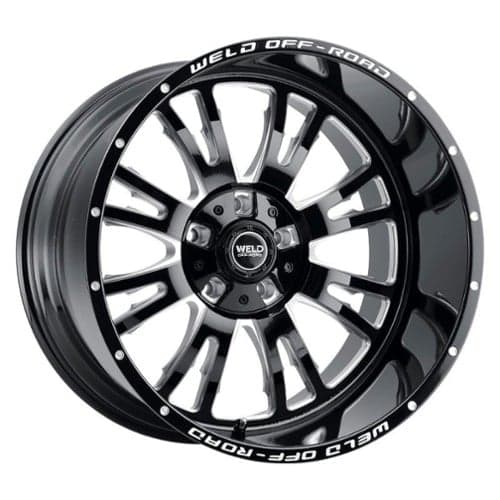 Weld Off-Road Slingblade W158 20x9 6x135/6x139.7 0 ET 106.1 CB Gloss Black Milled (W15809098500)