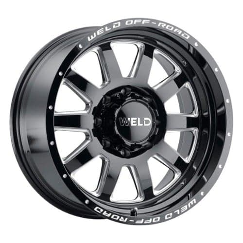 Weld Off-Road Stealth W102 18x9 5x114.3/5x127 0 ET 78.1 CB Black Milled (W10289026501)