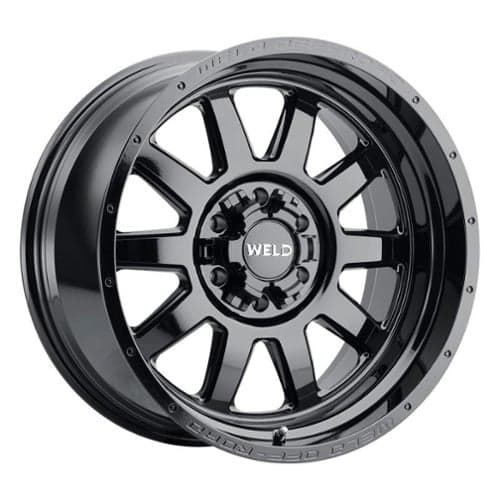 Weld Off-Road Stealth W168 20x9 8x170 0 ET 125.1 CB Gloss Black (W16809017500)