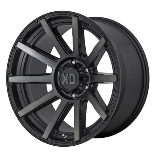 XD Series XD847 Outbreak 16x8 6x114.3 10 ET 72.56 CB Satin Black / Gray Tint (XD84768064410)