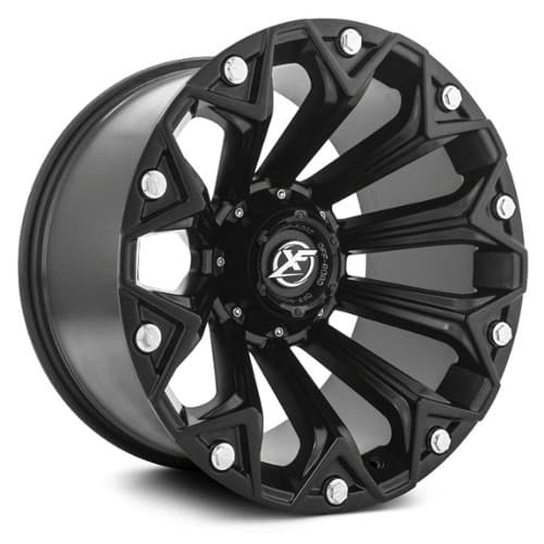 XF Off-Road XF-212 22x12 5x114.3/5x127 -44 ET 78.1 CB Satin Black (XF21222125114312744GBM)