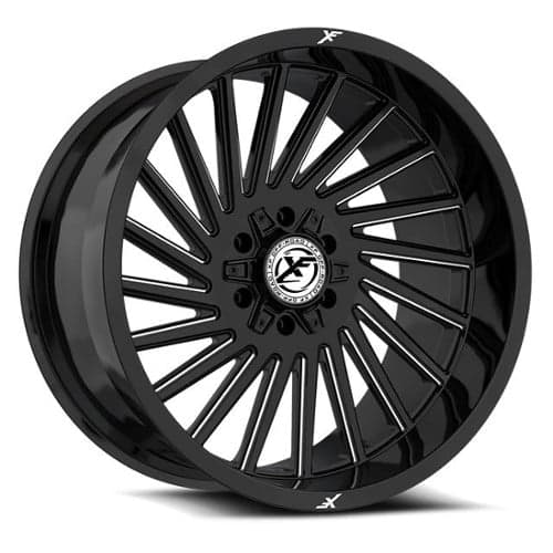 XF Off-Road XF-239 20x10 8x165.1/8x180 -12 ET 125.2 CB Gloss Black Milled (XF23920108165118012GBML)