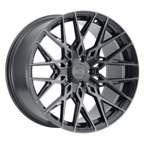 XO Luxury Phoenix 22x9 5x120 20 ET 76.1 CB Gunmetal w/Brushed Gunmetal Face (2290PHX205120G76)