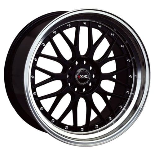 XXR 521 18x10 5x114.3/5x120 25 ET 73.1 CB Black / Machined Lip (52180142N)