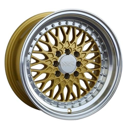 XXR 536 16x8 4x100/4x114.3 20 ET 73.1 CB Hyper Gold / Machined Lip (53668087)