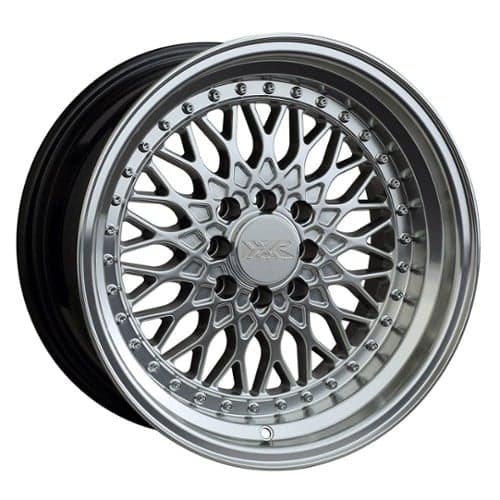 XXR 536 17x9 5x100/5x114.3 25 ET 73.1 CB Hyper Silver / Machined Lip (53679103)