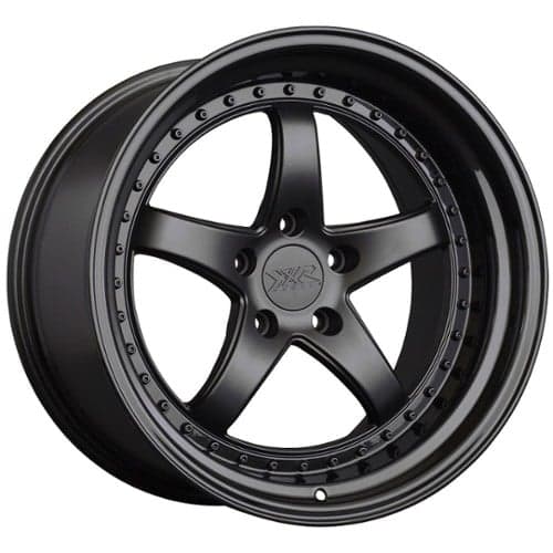 XXR 565 18x9.5 5x114.3 38 ET 73.1 CB Flat Black / Gloss Black Lip (565896526)