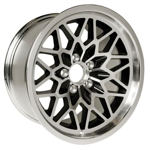 Yearone Snowflake 17x9 5x120.65 -6 ET CB Black painted recesses (SFW179BLKV2)