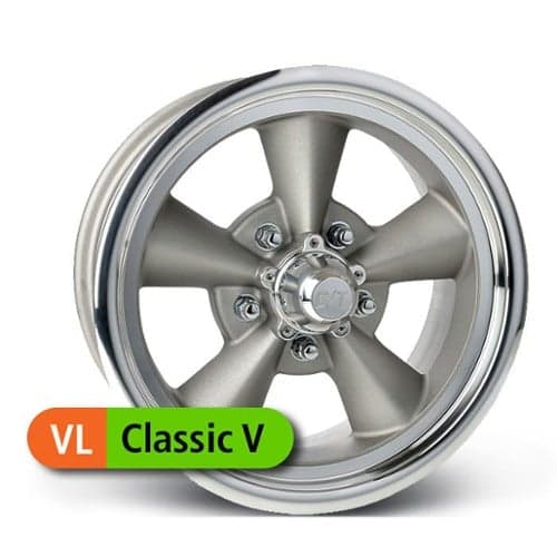 E-T Wheels classicv 15x7 0 ET 73 CB Gray (classv1507545c1)