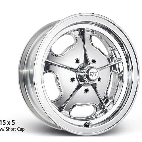 E-T Wheels Gasser (Custom) 15x3.5 3.25 ET 73 CB Polished (GAS1535P2)