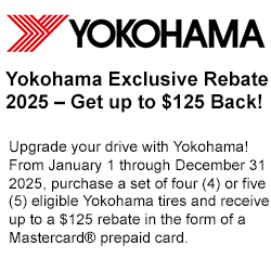 Yokohama Tire Rebate