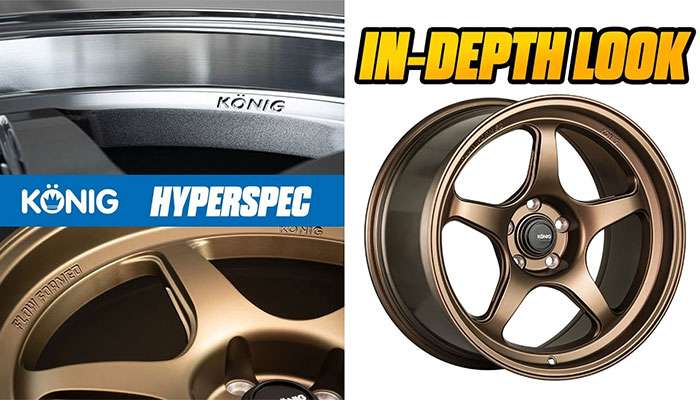 Konig performance wheels close-up